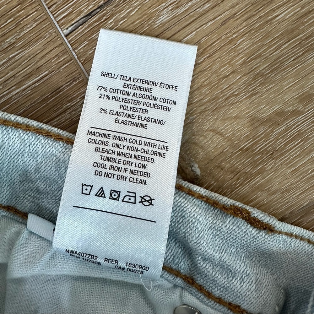 Hudson Women’s Krista Super Skinny Light Wash Denim High Rise Jeans Sz 28 GUC - Picture 9 of 11